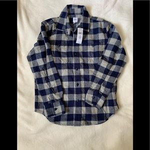 Flannel boys shirt